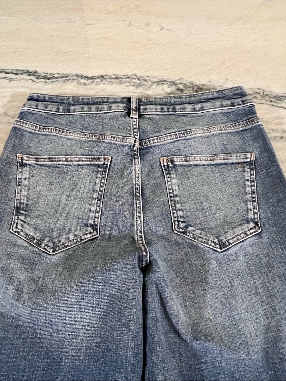 Pilcro Anthropologie Pocket High-Rise Flare Jeans- NWOT - Picture 7 of 12